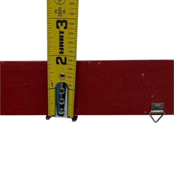 Vintage Wooden Kitchen Rack Norwegian Rosemaling Folk Art Painting - Picture 11 of 13